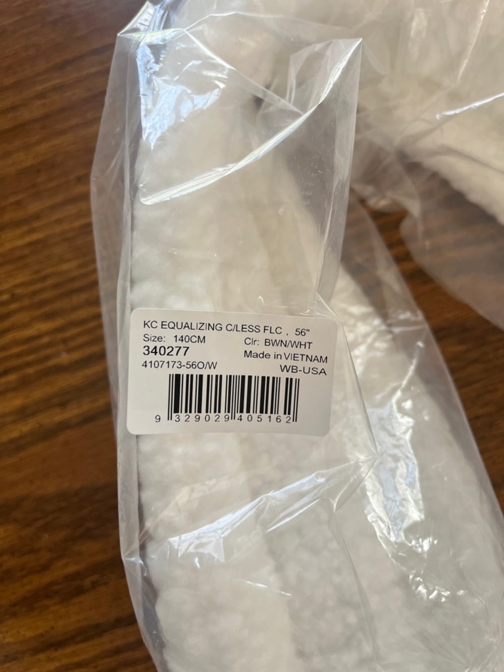 NWT KINCADE CHAFELESS Fleece GIRTH WH 56 inches - Picture 4 of 7